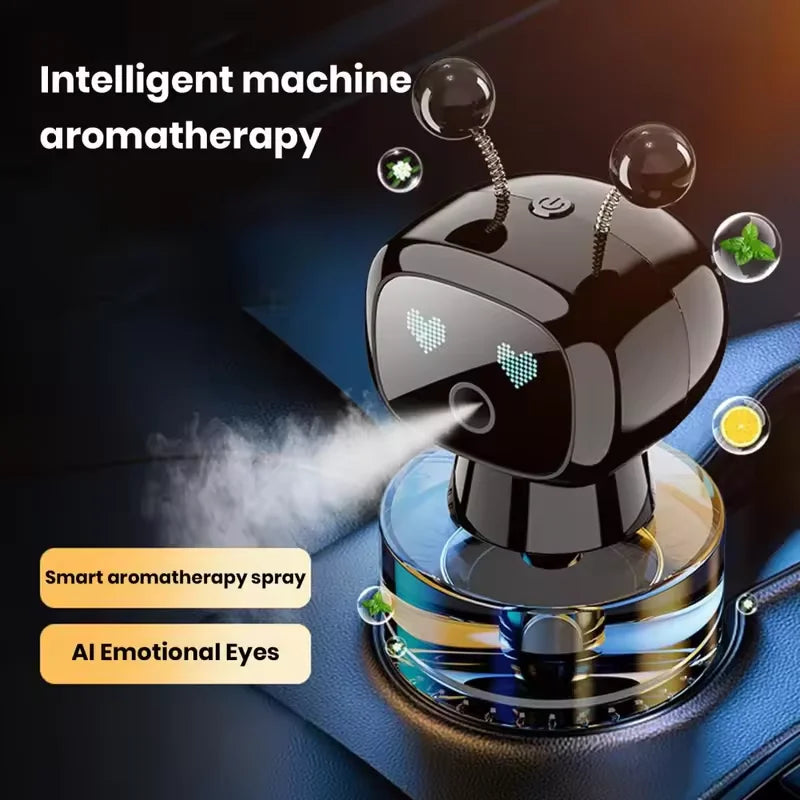 Rechargeable Smart Car Air Freshener | Adjustable AI Aroma Diffuser
