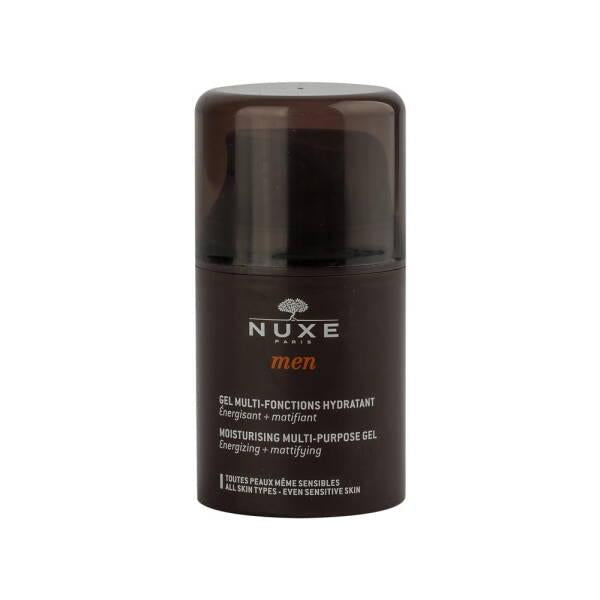 Nuxe Men Multi-Purpose Face Moisturizer Gel: Hydrating, Mattifying & Energizing Skincare for Men | Non-Greasy Formula for All Skin Types
