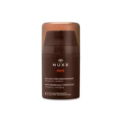 Nuxe Men Multi-Purpose Face Moisturizer Gel: Hydrating, Mattifying & Energizing Skincare for Men | Non-Greasy Formula for All Skin Types