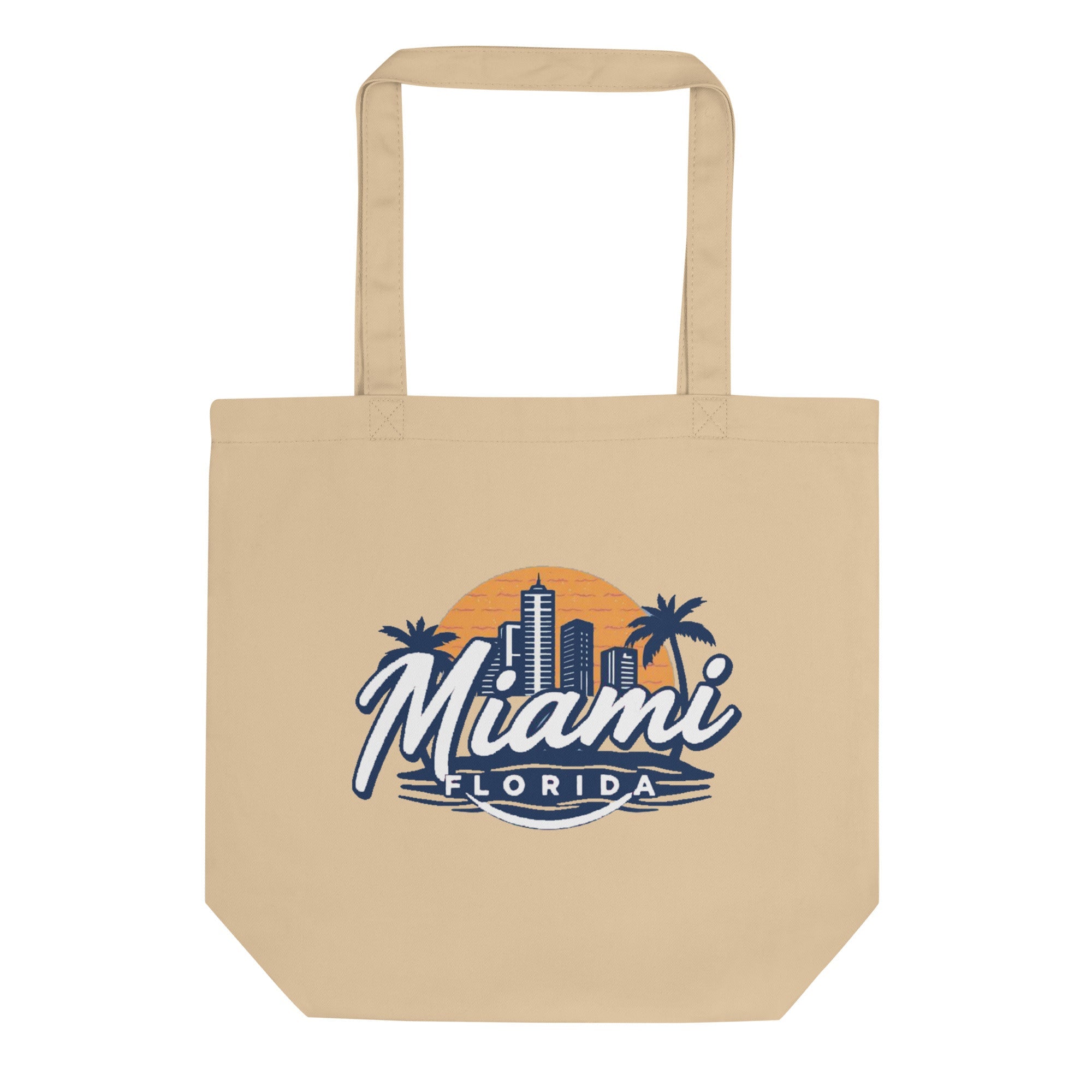 Retro Miami Eco-Friendly Tote Bag