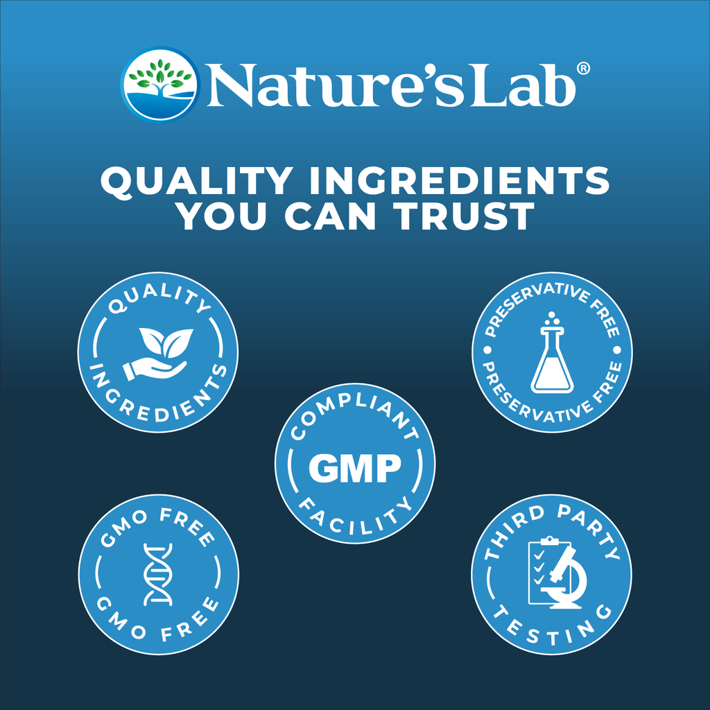 Nature's Lab Gold Magnesium Glycinate - 120 Capsules